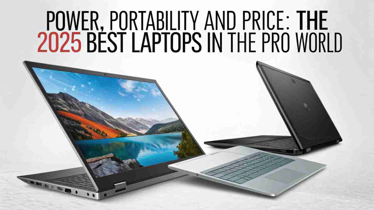 Power, Portability and Price: The 2025 Best Laptops in the pro world
