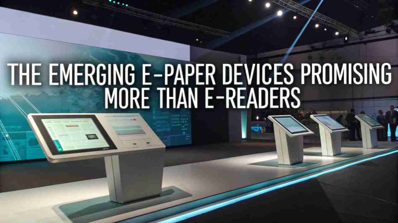 The Emerging E-Paper Devices: Promising More than E-Readers