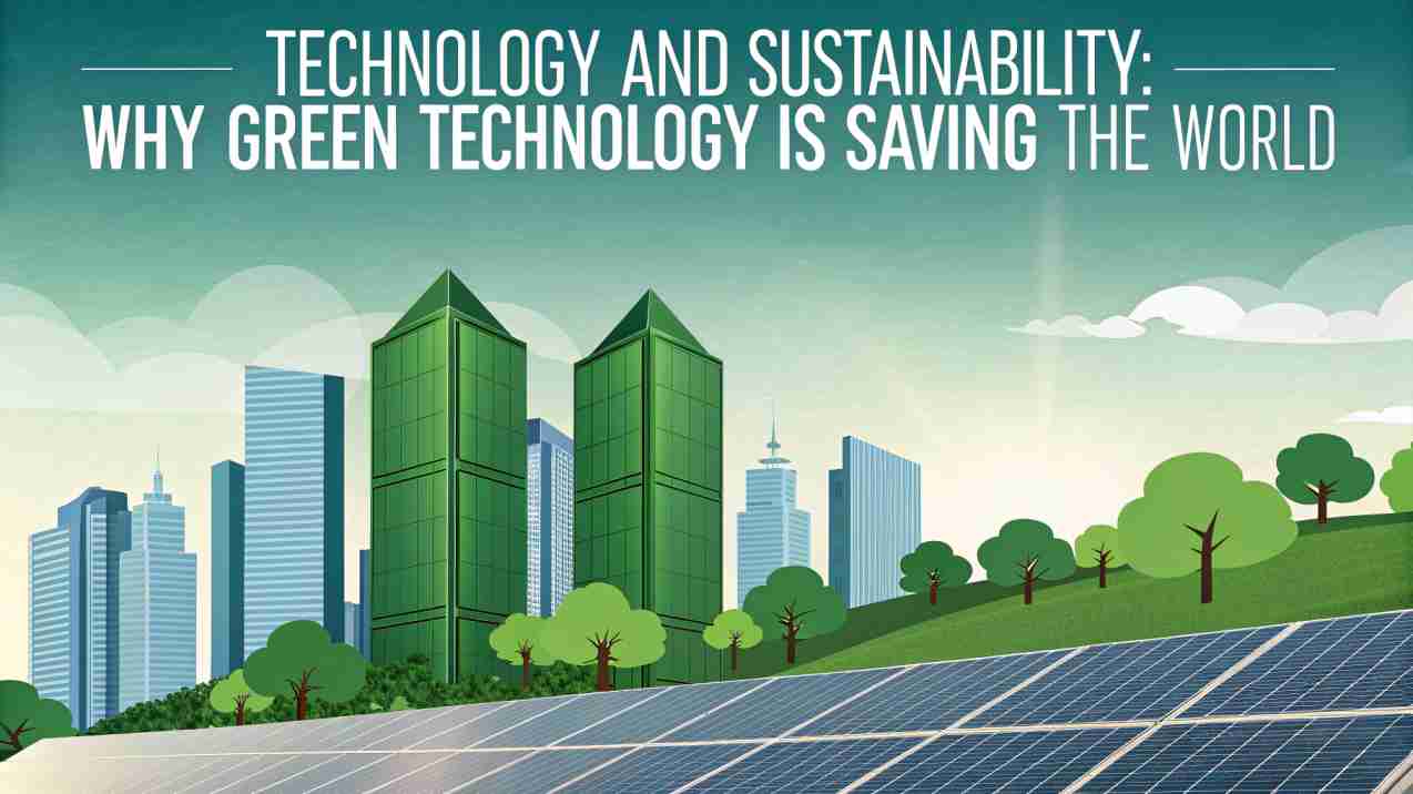 Technology and Sustainability: Why Green Technology is Saving the World